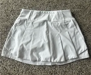 Fabletics White Tennis Skirt thumbnail 1