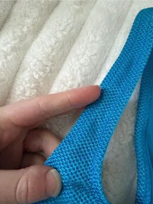 aerie Teal Blue V-Notch Swim Bikini Top thumbnail 6