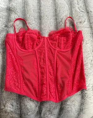 Urban Outfitters Pink Corset thumbnail 1