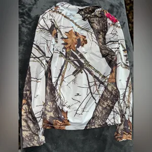Mossy Oak Women's Winter Breakup Quarter Zip Jacket Size Large thumbnail 7