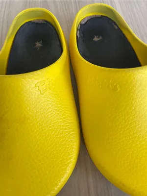 Birkenstock Yellow Slip-On EVA Clogs thumbnail 12