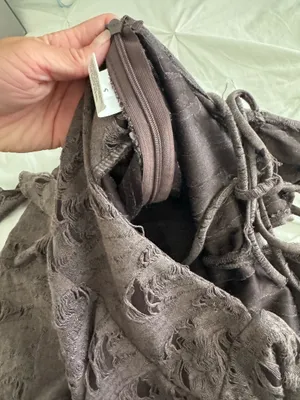 Brown Halter Top Mini Dress thumbnail 7
