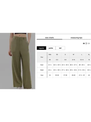New Athleta 4 Skyline High Rise Wide Leg Pant Perennial Olive Size 4 Regular thumbnail 7