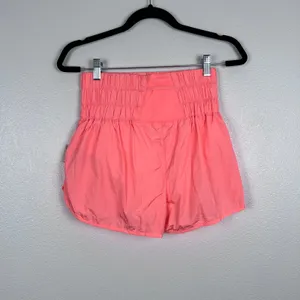 Free People Women's The Way Home Running Shorts Sz S Papaya NWT thumbnail 5