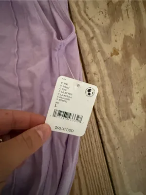Free People Beach Lilac Fizz Maxi Dress size L NWT thumbnail 3
