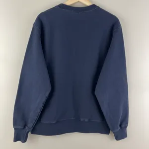 Vintage 90’s Navy Blue White “YALE” Reverse Weave Crewneck Pullover thumbnail 10
