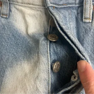 Pacsun Women’s Blue Ultra High Rise Vintage Button Fly Denim Cut-Off‎ Shorts 26 thumbnail 2