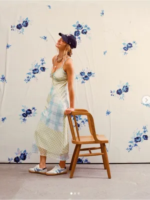 American eagle gingham maxi dress thumbnail 2