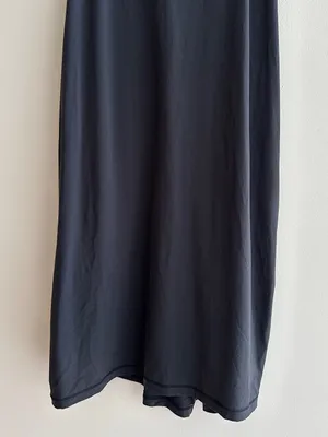SKIMS Fits Everybody Slip Dress, Black/Onyx, Athleisure Mini, Size Large thumbnail 3