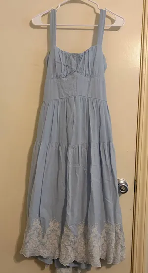 Trixxi Blue Dress Lace thumbnail 1