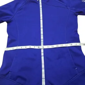 Salomon -922 Women Full Zip‎ Fleece Jacket Violet Blue z26001 309563 Actitherm M thumbnail 9