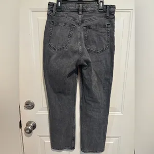 Abercrombie & Fitch The Ankle Straight Ultra High Ride size 28 (6R) thumbnail 4