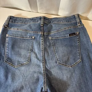 Ella Moss Highrise Flare Women‎ Size 30 Medium Wash Denim Jeans thumbnail 7