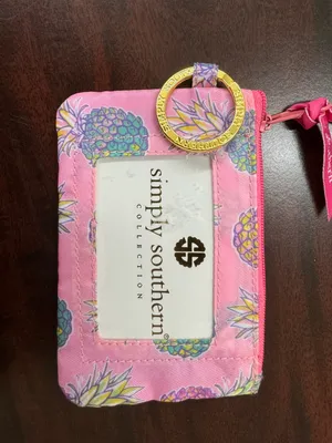 Simply Southern Small Wallet with Pineapples thumbnail 2