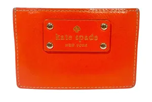 Kate Spade New York Wellesley Graham Leather Credit Card Case‎ Empire Red thumbnail 1