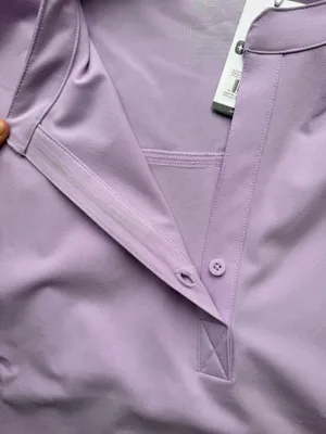 NWT FIGS Women’s Lavender Dew Purple Rafaela Three Pocket Scrub Top - Size 3XL thumbnail 6