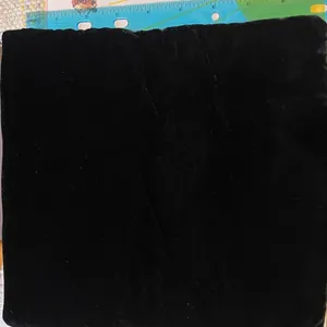 Velvet Elegant foldover soft black bag thumbnail 3