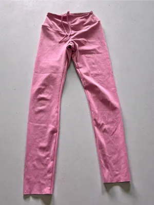 Pink Active Victoria's Secret Cinched Front High Waisted Leggings Rose Small‎ thumbnail 2