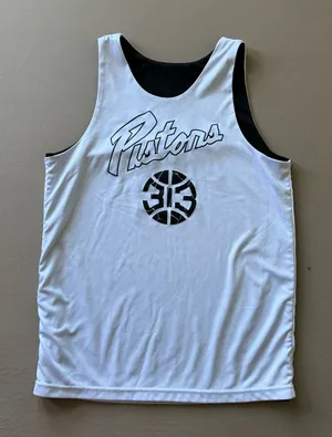 A4 Detroit Pistons Jersey Tank thumbnail 1