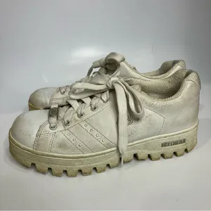 Skechers Y2K sneakers white lug sole women's size 9‎ thumbnail 3