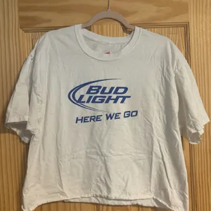 White Bud Light Hanes Graphic Tee thumbnail 1