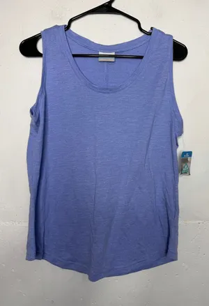 NEW Columbia Womens Cades Cape Tank Top Purple Size Medium thumbnail 1