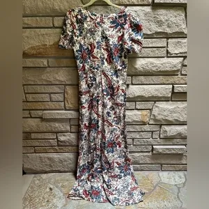 WALTER BAKER Jada Dancing Lotus Maxi Dress Floral Print bohemian Sz 6 thumbnail 4