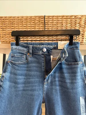 NWT American Eagle Outfitters High Rise Mom Jeans, 27 / 4 thumbnail 7