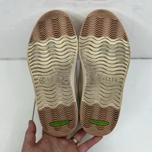 Kizik Vegas Clover Men’s 4.5 Women’s 6 Hands Free Shoes Sneakers Coral‎ Cream thumbnail 11