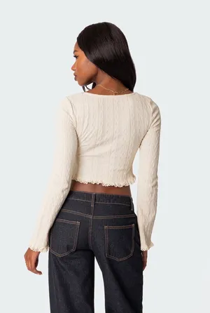 Edikted Long Sleeve Knit top M thumbnail 3