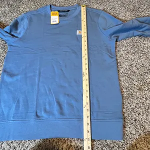 Carhartt Womens Tencel‎ Fiber Series Relaxed Fit Sweatshirt Blue TS6179-W Medium thumbnail 5