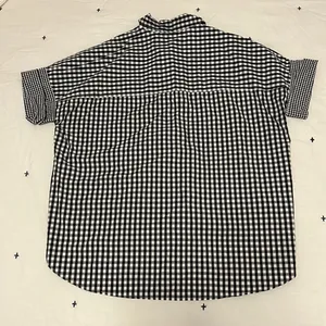 Madewell• Gingham-Play Button-Down Shirt Size S D40‎ thumbnail 11