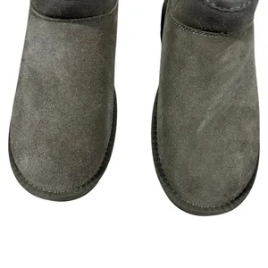 NWT Project Cloud Mini Ankle Boot Solid Suede Grey Winter Cozy Comfort Size 9M Gray thumbnail 3