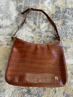 Etienne Aigner Embossed Shoulder Bag thumbnail 1