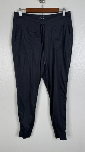 Lole Womens Charcoal Heather Grey Drawstring Jogger Pants Size M Activewear thumbnail 1