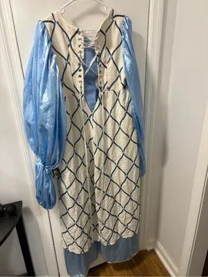 Ever After cosplay renaissance dress Blue Size L thumbnail 6