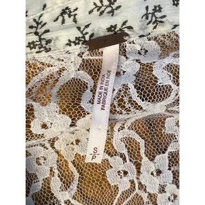 Free People All‎ That Glitters Button Down Shirt Size S thumbnail 2