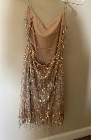 Sequin Mini Dress Size M thumbnail 3