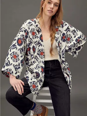 Anthropologie Eleanor Kimono Jacket thumbnail 1