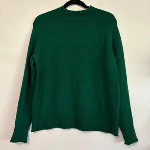 J.Crew Emerald Green rollneck‎ Crewneck wool blend Sweater Small Pullover thumbnail 1