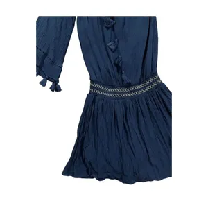 Lilly Pulitzer Joelle Off Shoulder True Navy‎ Blue Mini Dress size XXS thumbnail 11