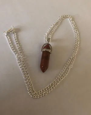 Handmade Goldstone Necklace thumbnail 1