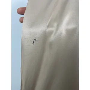 Zara Woman SS23 Tan Satin Effect Blend Drape Pareo Wide Leg Pants Ecru Size‎ L thumbnail 11