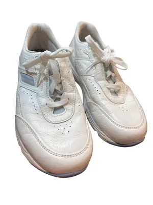 SAS Tripad Walk for Life wms white blue low leather sneakers sz 8W SKU 10-334 thumbnail 13