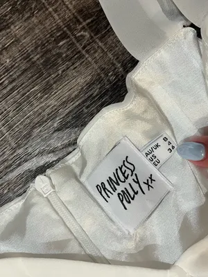 PRINCESS POLLY So Sweet Mini Dress in White thumbnail 6
