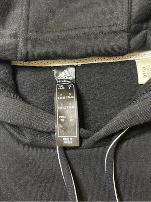ADIDAS Black Pullover Hoodie with Contrast Drawcord cropped thumbnail 2