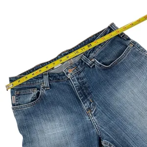 Carhartt Womens Blue Denim Bootcut Jeans 29” 7/8 Mid Rise Casual Workwear Durabl thumbnail 3