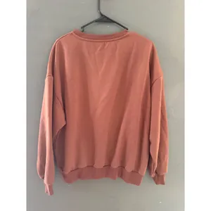 Christmas Graphic Sweatshirt Rust Gingerbread Gnome Holiday Pullover Womens L thumbnail 3