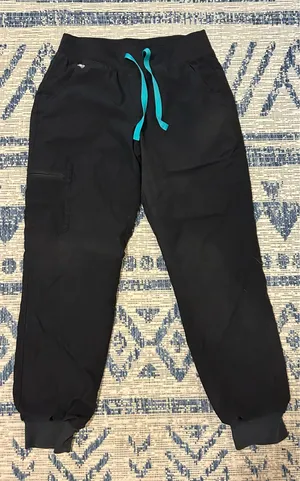 Fig scrub bottoms joggers thumbnail 1