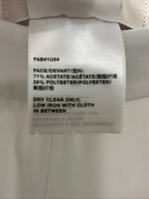 Lafayette 148 Women’s Finesse Crepe Gate Full Leg Pants Size 16 White EUC Dressy thumbnail 5